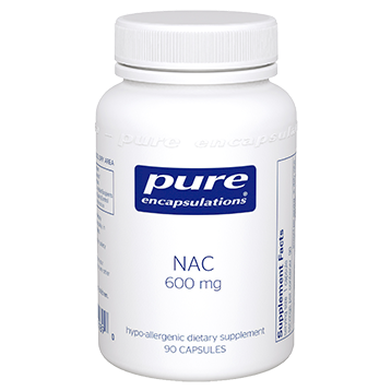 Pure Encapsulations NAC 600 mg. 90 or 180 Capsules