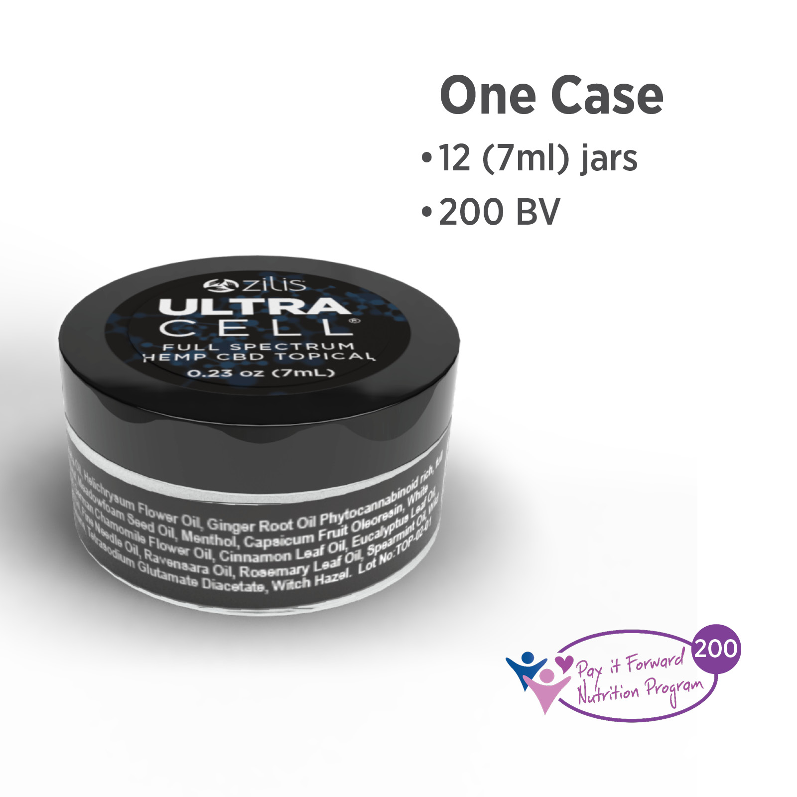 Full Spectrum Hemp CBD Topical .7 oz