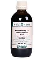542 Korean Ginseng 200 mL MediHerb  $ 121.00