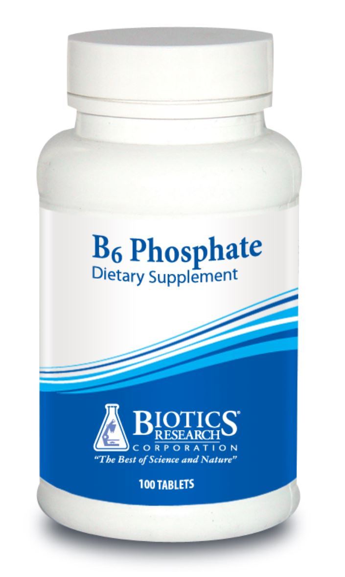 B6 Phosphate (100 Tablets) Biotics Research Corporation