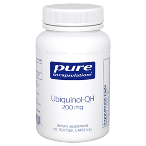 Pure Encapsulations Ubiquinol-QH 200 mg 60 gels
