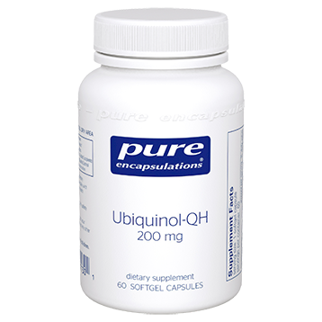 Pure Encapsulations Ubiquinol-QH 200 mg 60 gels