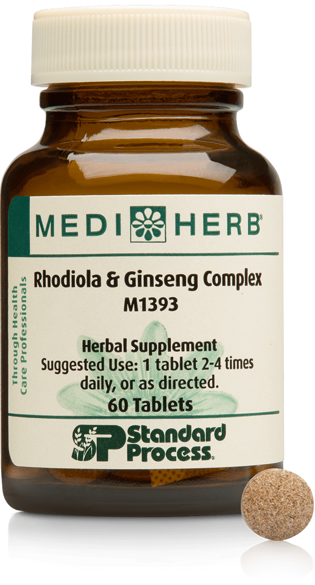 557 Rhodiola & Ginseng 60 T  $ 48.00