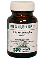 531 MediHerb Gotu Kola Complex 40 $29.50
